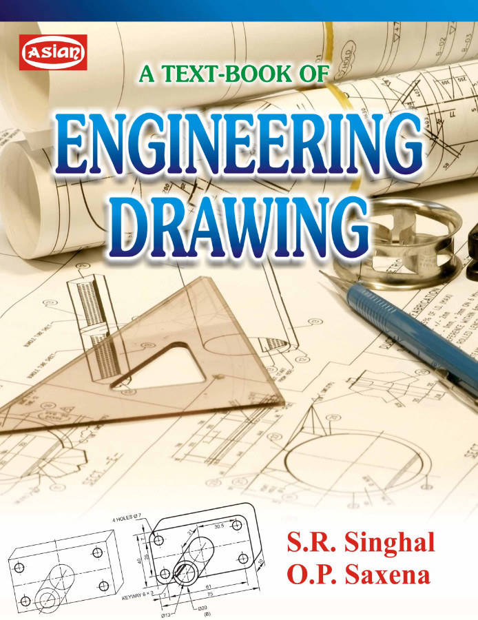 TEXT BOOK OF ENGINEERING DRAWING (SEM.I &amp; II)